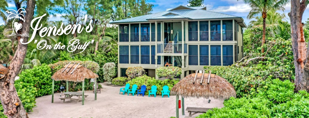 Jensen's On the Gulf, Captiva Island, Florida. 7 unique suites on the beach!